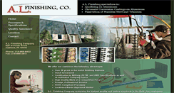 Desktop Screenshot of alfinishing.com